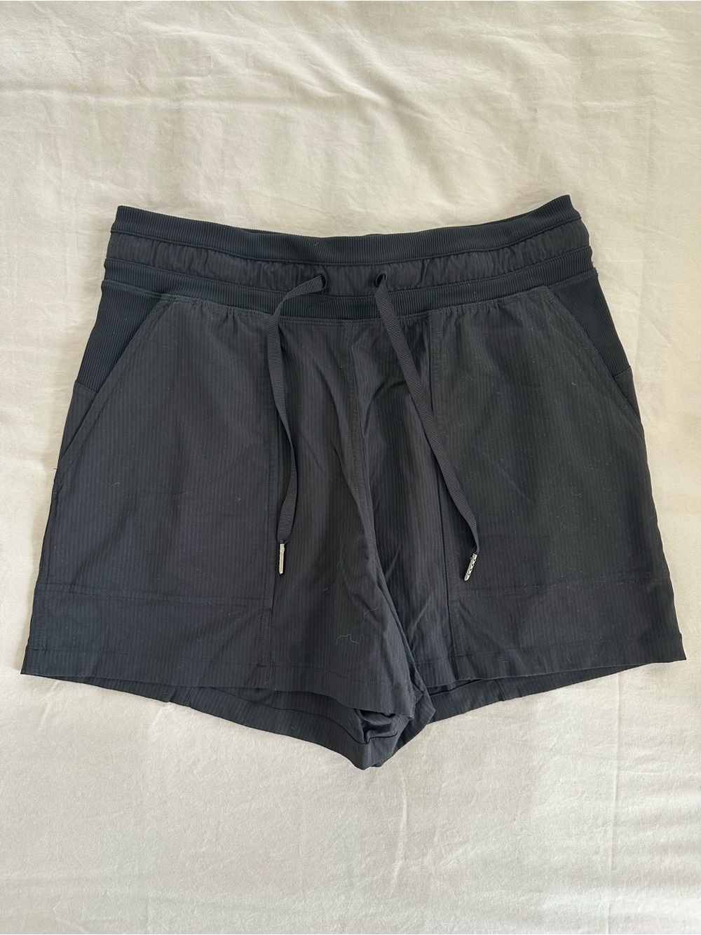 Lululemon Black Drawstring Shorts